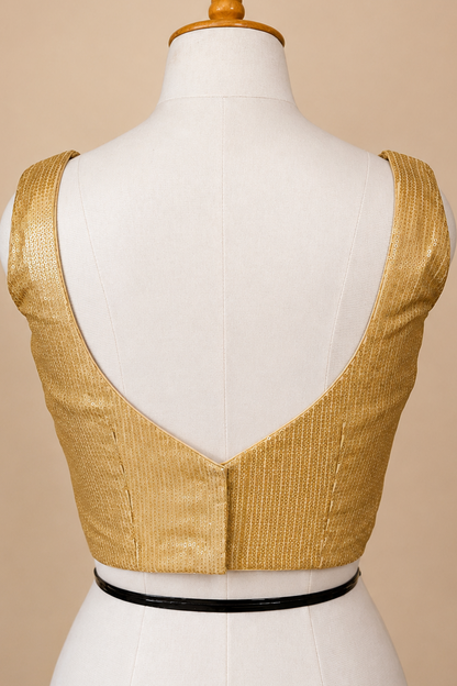 Gold Sequin Blouse