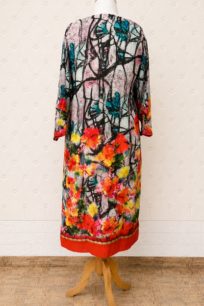 Multicolour Digital Print Kurta